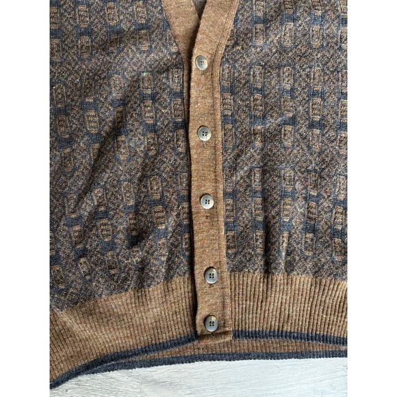 Kenneth Roberts‎ Sweater Vest Mens XL  Wool Blend Made in Italy - Picture 2 of 9